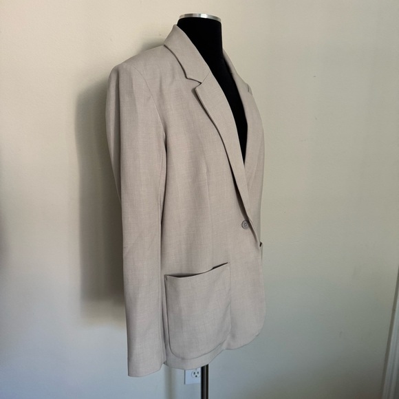 Abercrombie & Fitch Tan Blazer Size Small - Picture 3 of 10